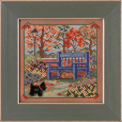 2022 Autumn Button & Bead - Autumn Country Lane 