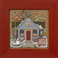 2022 Winter Button & Bead - School House Christmas Village