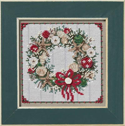 2024 Winter Button & Bead - Seashell Wreath