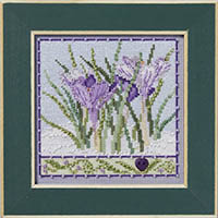 2024 Winter Button & Bead - Crocuses
