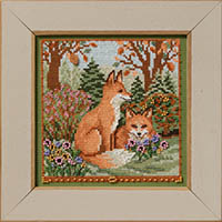 2025 Autumn Button & Bead - Fall Foxes  Kit