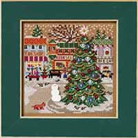 2025 Winter Button & Bead - Holiday Square Christmas Village