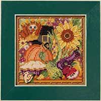 2026 Autumn Button & Bead - Fall Collage