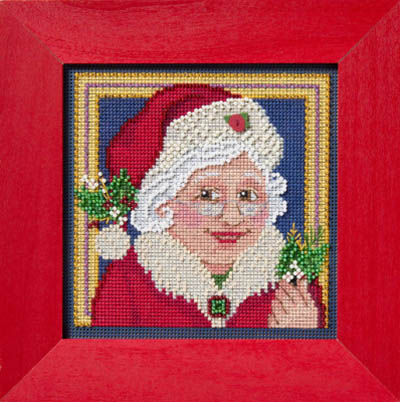 2026 Winter Button & Bead - Mrs. Claus