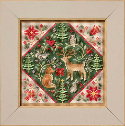 2026 Winter Button & Bead - Forest Folk Art