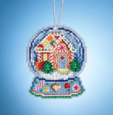 Charmed Snow Globes - Gingerbread House Globe Ornament