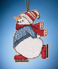 2021 Charmed Ornaments - Skating  Snowman Kit