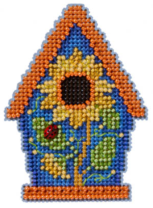 2026 Spring Bouquet - Painted Birdhouse
