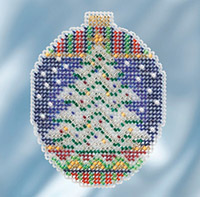 Beaded Holiday - Icy Evergreen