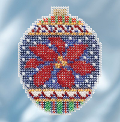 Beaded Holiday - Christmas Poinsettia