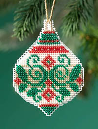 2019 Beaded Holiday - Emerald Flourish Kit