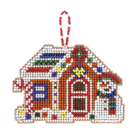 Beaded Holiday - Gingerbread  Cabin