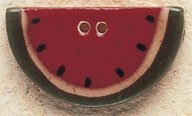 43012 Watermelon Slice Debbie Mumm Button