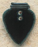 43047 Green Christmas Bulb Debbie Mumm Button