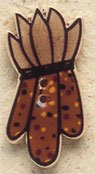 43055 Indian Corn Debbie Mumm Button