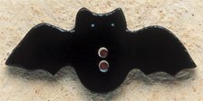 43059 Bat Debbie Mumm Button