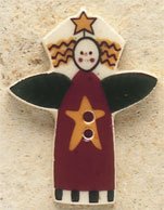 43072 Garden Angel w/Star Debbie Mumm Button