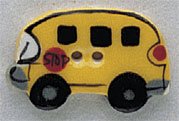 86117 School Bus Mill Hill Button
