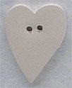86203 White Folk Heart Mill Hill Button