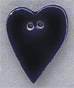 86204 Blue Folk Heart Mill Hill Button