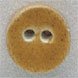 86273 Small Speckled Gold Round Mill Hill Button