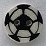 86309 Soccer Ball Mill Hill Button
