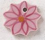 86368 Petite Pink Spring Flower Mill Hill Button