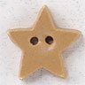 86381 Matte Old Gold Very Small Star Mill Hill Button