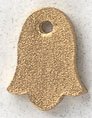86394 Metallic Gold Bell Mill Hill Button