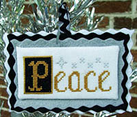 Mid-Century Modern Christmas #6 - Peace