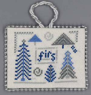 Blue & Silver Christmas - Firs