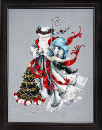Winter White Santa