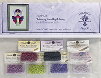 February Amethyst Fairy Embellishment Pack