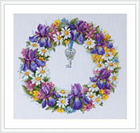 Wreath with Irises Kit