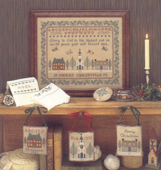 Chrismas Village Sampler