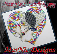 Metamorphosis - Butterfly & Poppy