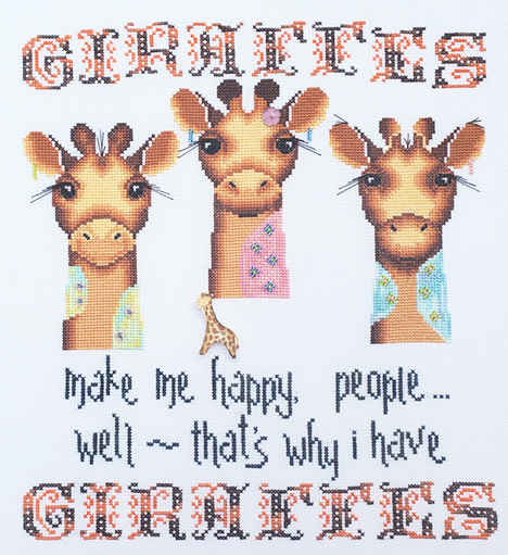 Giraffes Make Me Happy
