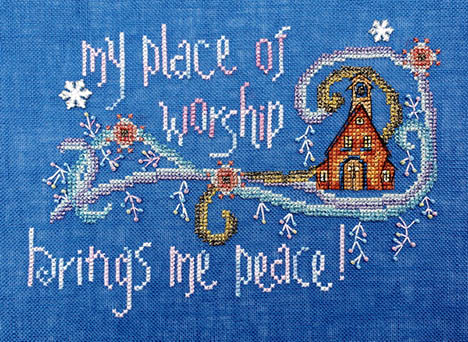 My Place Of Worship Brings Me  Peace