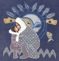 Inuit Mother & Child