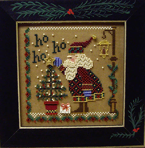 SHOP MODEL - HO HO HO SANTA BUTTON & BEAD KIT