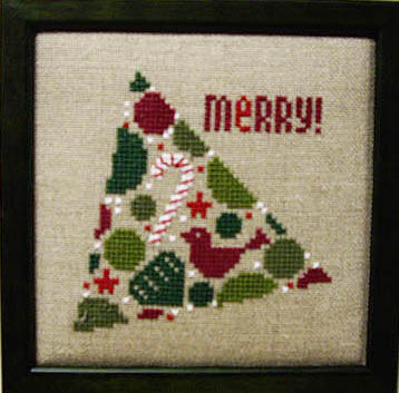 SHOP MODEL-CHRISTMAS TREE OF ORNAMENTS ZIPPER KIT