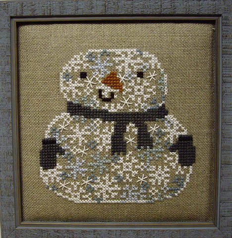 SHOP MODEL-SNOWMAN OF SNOWFLAKES ZIPPER