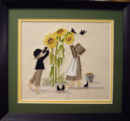SHOP MODEL-GATHERING SUNFLOWER SEEDS