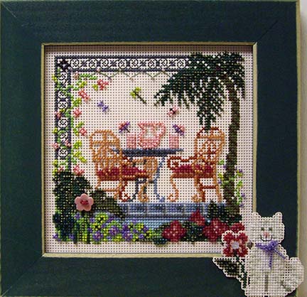 SHOP MODEL-TROPICAL HIDEAWAY BUTTOM & BEAD KIT