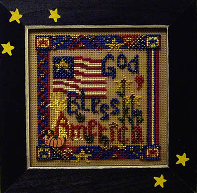 SHOP MODEL -  BLESS AMERICA BUTTON & BEAD KIT