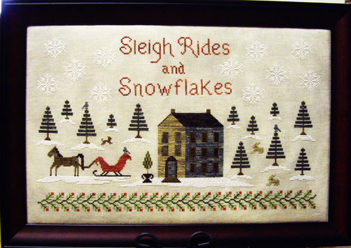 SHOP MODEL-SLEIGH RIDES AND SNOWFLAKES