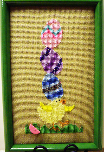 SHOP MODEL-ALL STACKED UP - EASTER CHICK