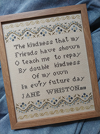 On Kindness: Jane Whiston 1818