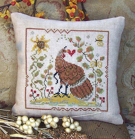 Turkey Love Pillow