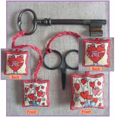 Hearts Scissor/Key Keep Kit